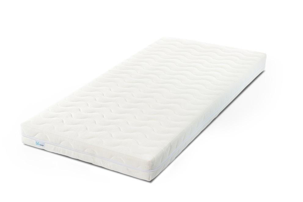 Materac NIGER BOLONG kokos pianka lateks 10 cm z pokrowcem BOLONG, dwustronny H2 H3, antyalergiczny i wentylowany